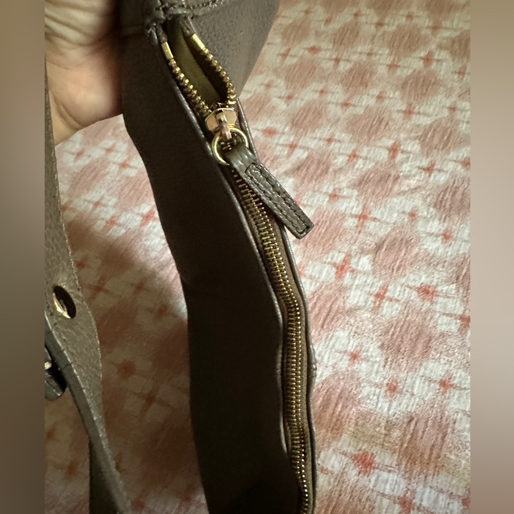 Quince Dark Brown Leather Hobo Bag - Picture 3 of 9